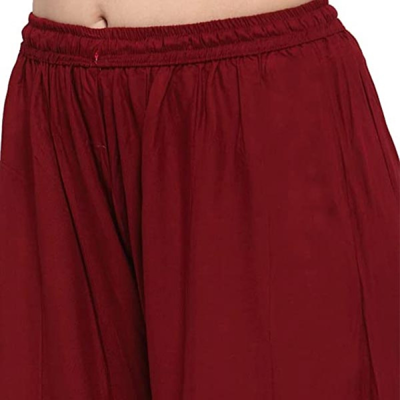 Women's Art Work Rayon Sitara Palazzo